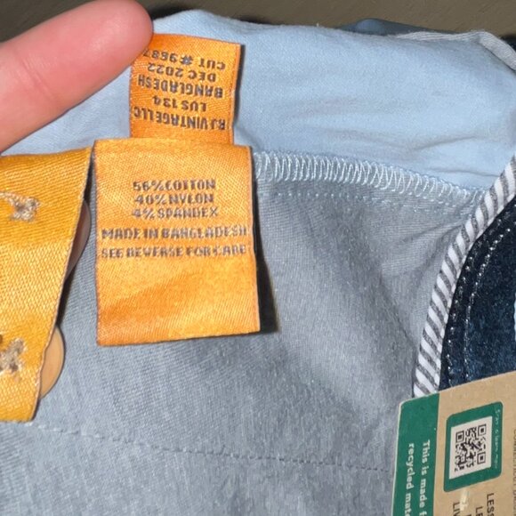 Tailor Vintage New Caanan Slim Fit‎ Light Blue Shorts sz 40 Inseam 9" - Picture 3 of 5